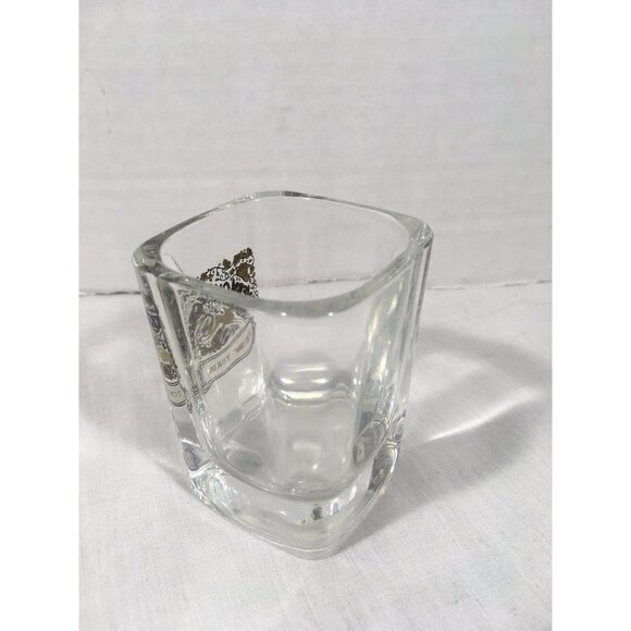 Vintage Tavern On The Green - Square Shot Glass Gold Stag Logo - Rare - EUC - Picture 4 of 6